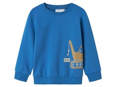 Name It sweatshirt star sapphire with crane motif  